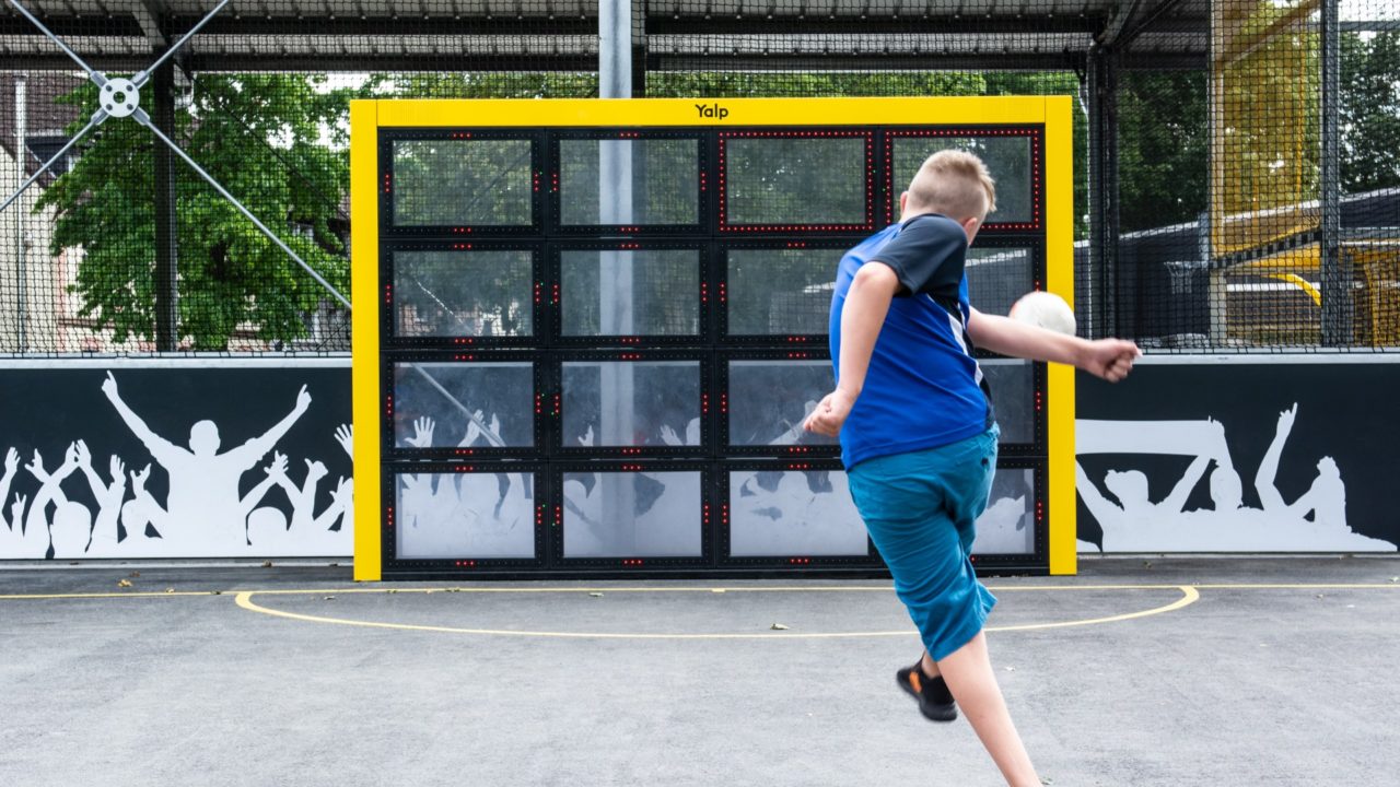 Yalp Sutu Interactive ball wall - Sportpark Styrum, Germany