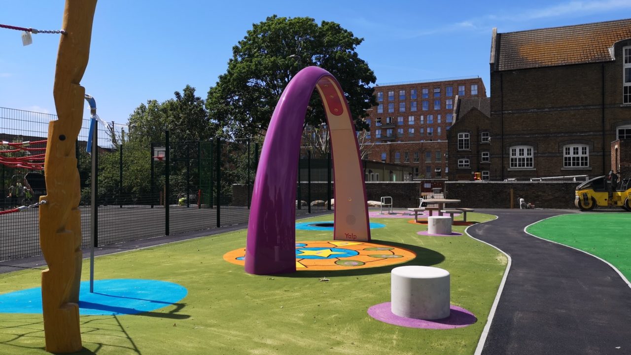 Bollo Brook Park | Yalp Sona Interactive dance and play arch