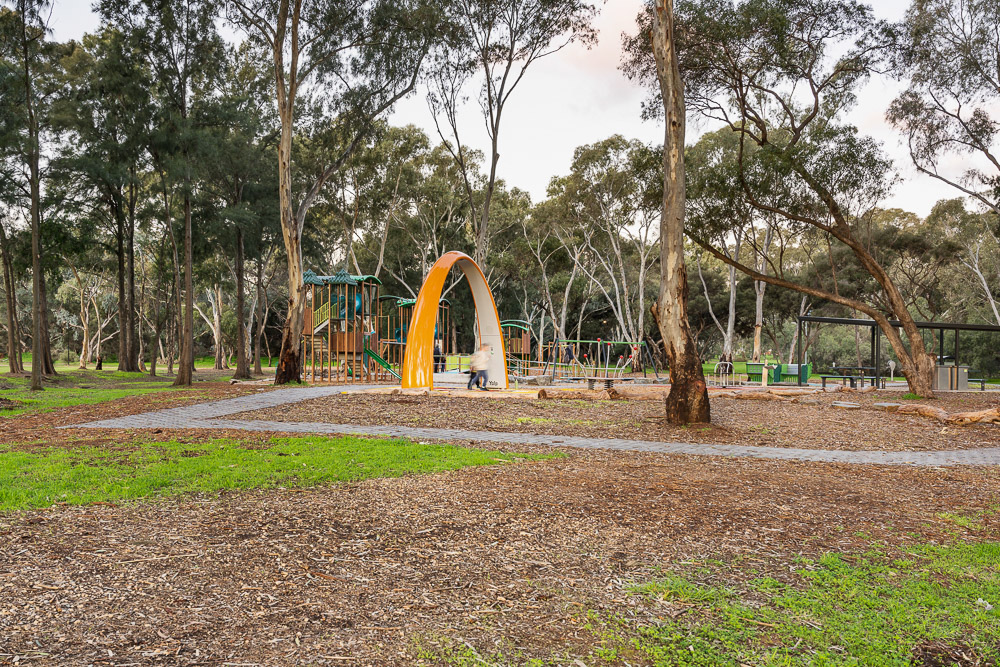 Yalp Sona Interactive dance and play arch - Maxwell Road, Para Hills West | Australia 