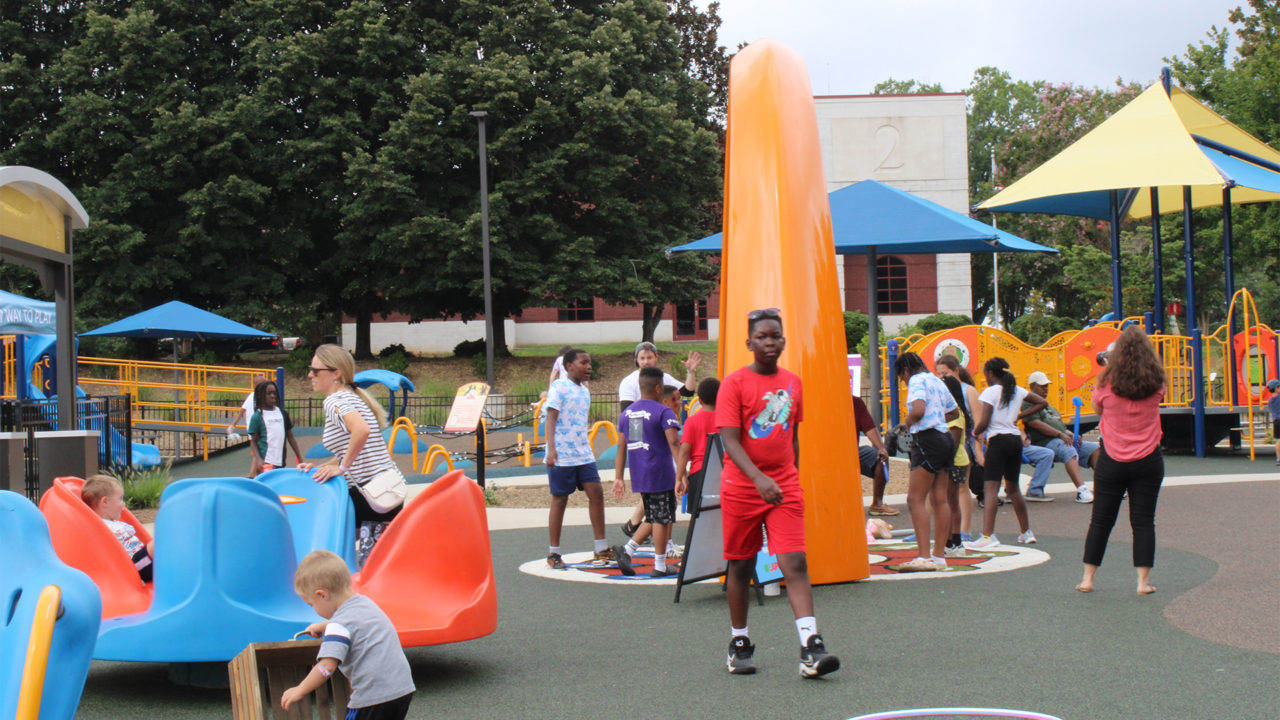 2022 Yalp Roadshow | Yalp Sona Interactive dance and play arch | Rock Hill, South Carolina